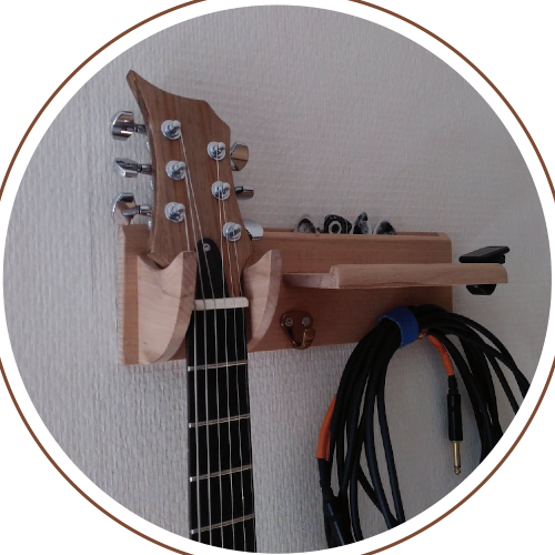 support pour guitare